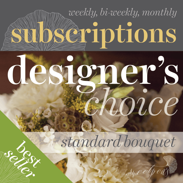 Floral Subscriptions - Designer's Choice Bouquet (Standard)