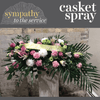 Sympathy - Casket Spray (Pink)