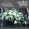 Sympathy - Casket Spray (White)