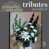 Sympathy - Standard Tribute (White & Green)