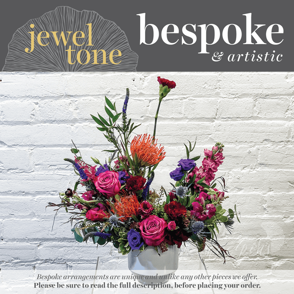 Bespoke & Artistic, Jewel Tone - Floral Arrangement (Modest)