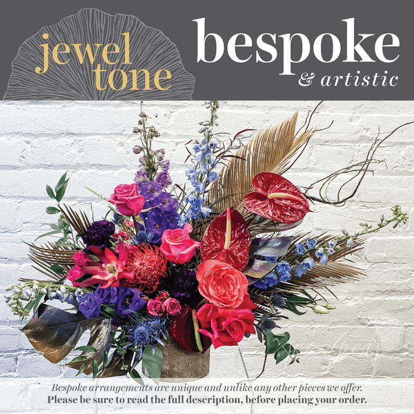 Bespoke & Artistic, Jewel Tone - Floral Arrangement (Premium)