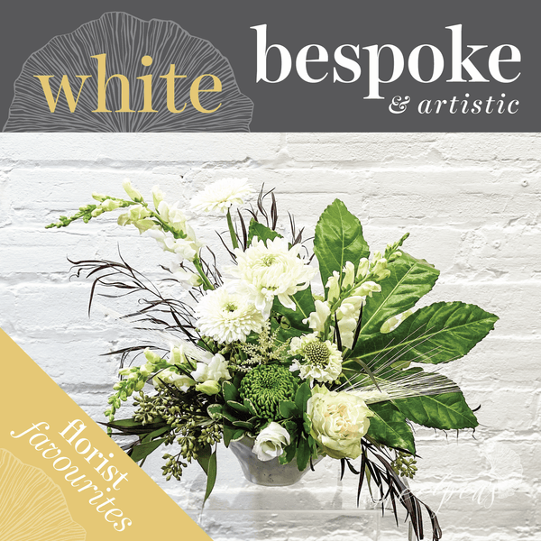 Bespoke & Artistic, White - Floral Arrangement (Standard)