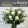 White Roses - Half Dozen (Deluxe)