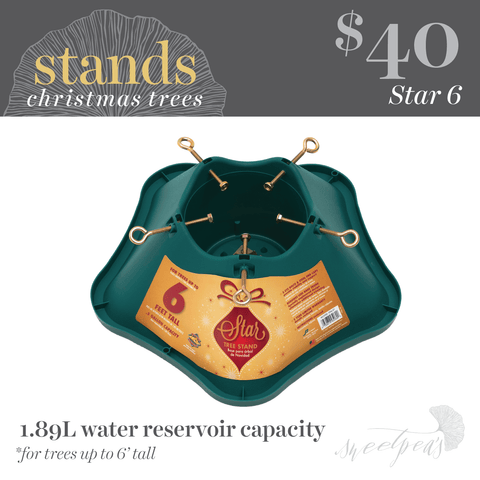Christmas Tree Stand - Star 6'