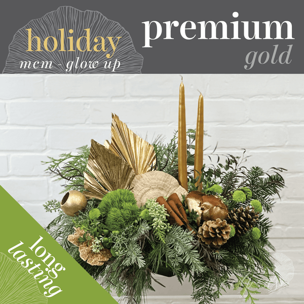 Seasonal Holiday - Mid-Century Modern Glow Up (Premium, Gold)