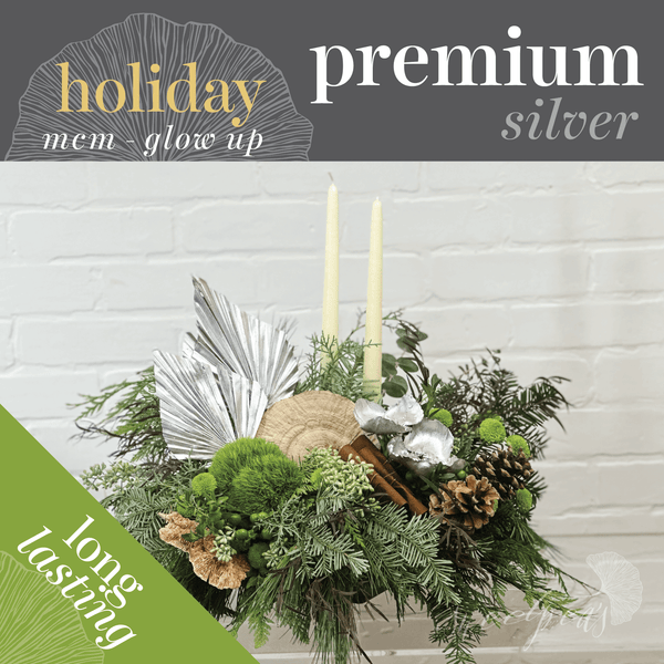Seasonal Holiday - Mid-Century Modern Glow Up (Premium, Silver)