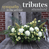 Sympathy - Standard Tribute (White & Yellow)