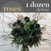 Black Roses - Dozen (Deluxe)