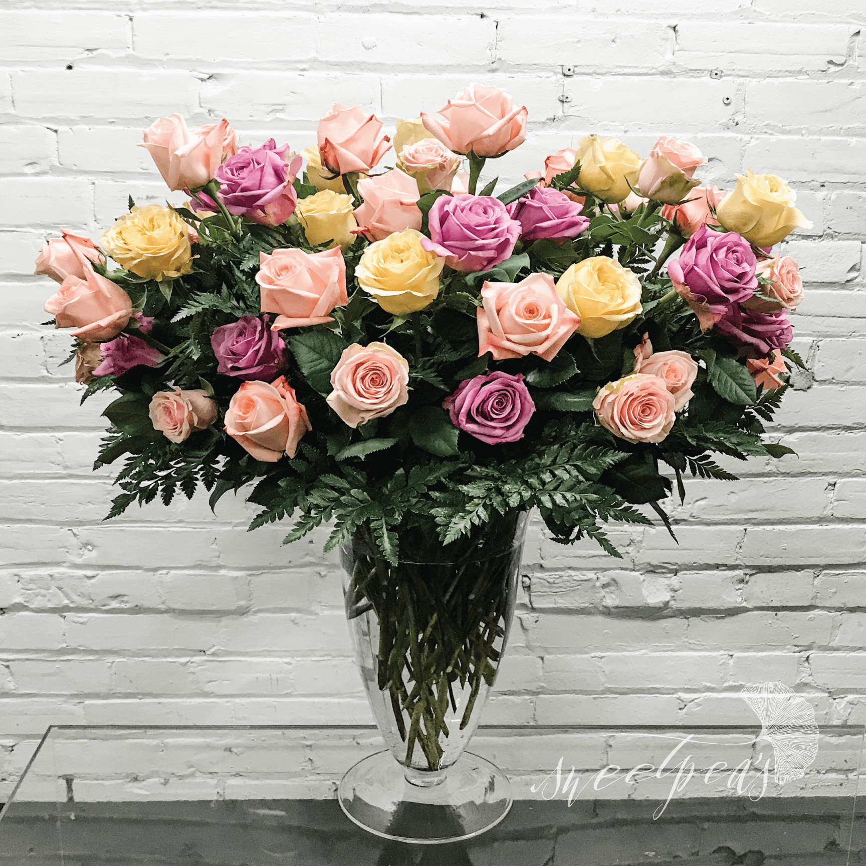 70 Stalks Roses Toronto Flower Delivery - 6 Dozen (72 stem) Roses Bouquet | Sweetpea's