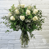 White Roses - Dozen (Deluxe)