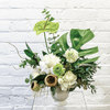 Bespoke & Artistic, White - Floral Arrangement (Modest)