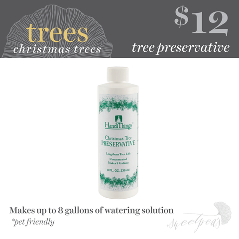 Christmas Tree Preservative