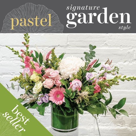 Garden Style, Pastel - Floral Arrangement (Standard)