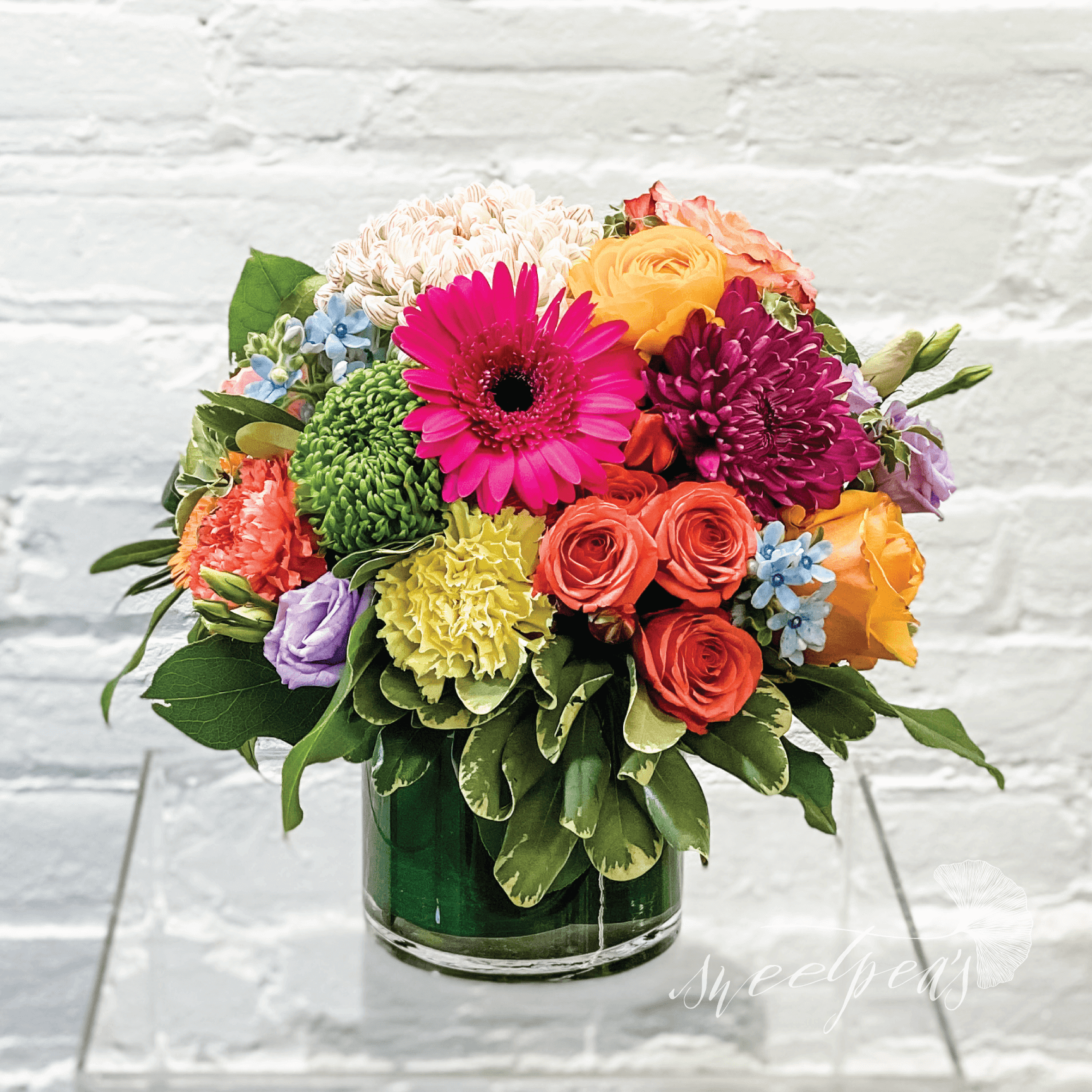 Flower Roses Centre Modern Contemporary Floral Centerpieces Modern Textured | Roses And Mixed