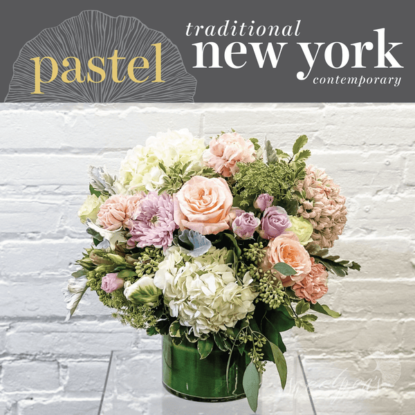 New York Contemporary, Pastel - Floral Arrangement (Premium)