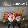 Seasonal, Fall - Floral Arrangement (Modest)